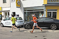 Variotherm Geschäftsführer Alexander Watzek war auch heuer wieder flott unterwegs beim Brückenlauf in Leobersdorf.