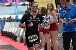 Variotherm Sportler Alex Hajszan beim Ironman Austria. 