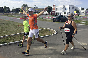 Variotherm nimmt beim Rote Nasen Lauf in Leobersdorf teil