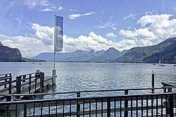 Variotherm Sports: Gerald Demuth und Alexander Watzek nahmen beim Triathlon (Wolfgangsee Challenge) teil.