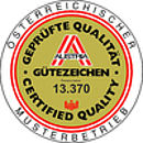 Variotherm wurde von Quality Austria auch als Österreichischer Musterbetrieb ausgezeichnet. Dieses Zertifikat dient als Bestätigung für außerordentliche Leistungen und Qualität.