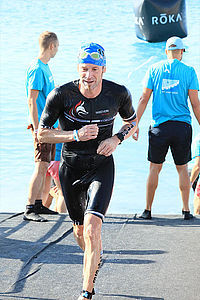 Variotherm Sportler Alex Hajszan finished mit einer tollen Zeit bei der Ironman WM in Nizza.