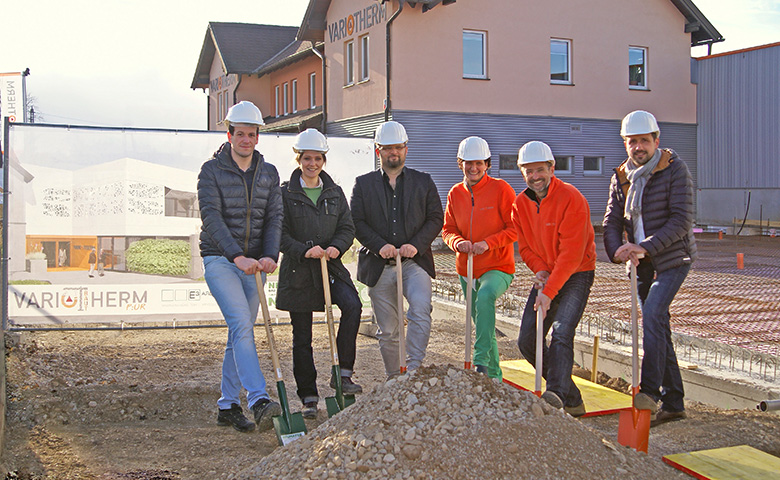 Ground-Breaking Ceremony for the new Variotherm extension